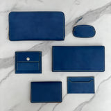 [Indigo dyeing] <br>Sasamachi long wallet<br>[Made to order]