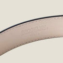 [French calf] <br>35mm belt<br>color: Dark brown