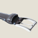 [French calf] <br>35mm belt<br>color: Dark brown