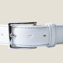 [French calf] <br>35mm belt<br>color: White