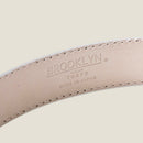 [French calf] <br>35mm belt<br>color: White