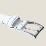 [Salvage PROJECT]<br>[French calf] <br>35mm belt<br>color: white