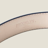 [Salvage PROJECT]<br>[Croc pattern leather] <br>35mm belt<br>color: ink blue
