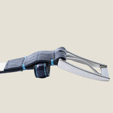 [Salvage PROJECT]<br>[Croc pattern leather] <br>35mm belt<br>color: ink blue