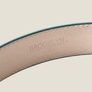 [Croco pattern leather] <br>35mm belt<br>color: Khaki