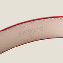 [Croco pattern leather] <br>35mm belt<br>color: Red