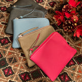 [French calf] <br>Pouch S<br>color: pink