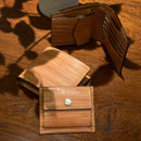 [Persimmon astringent dyeing] <br>Mini -snap wallet
