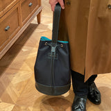 [Rich French]<br>one shoulder backpack<br>color: navy