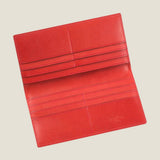 [Gloss cordovan] <br>Long wallet (no coin purse) <br> color: navy