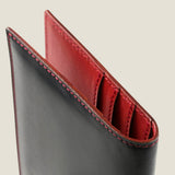 [Gloss cordovan] <br>Long wallet (no coin purse) <br> color: navy