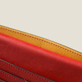 [Gloss cordovan] <br>Long wallet (no coin purse) <br> color: navy