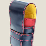 [Gloss cordovan] <br>3 pen case<br>color: navy<br>[Made to order]