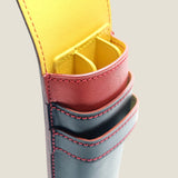 [Gloss cordovan] <br>3 pen case<br>color: navy<br>[Made to order]