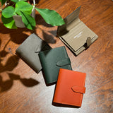 [フレンチカーフ] <br>ホックアップウォレット<br>color：トープ
