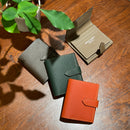 [フレンチカーフ] <br>ホックアップウォレット<br>color：トープ