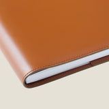 [BOX Calf] <br>16×19.2 notebook cover<br>color: camel