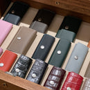 [French calf] <br>Key case<br>Color: Dark green