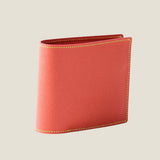 [French calf]<br>international wallet<br>color: orange
