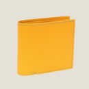 [French calf]<br>International wallet<br>color: Yellow