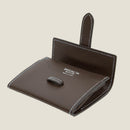 [French calf] <br>Belt coin case<br>color: Dark brown<br>[Made to order]