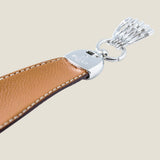 [French calf] <br>shoehorn<br>color: camel