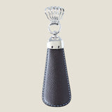 [French calf] <br>shoehorn<br>color: dark brown