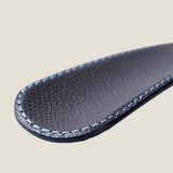 [French calf] <br>shoehorn<br>color: dark brown