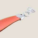 [French calf] <br>shoehorn<br>color: orange
