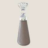 [French calf] <br>shoehorn<br>color: taupe