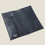 [French calf] <br>pocket size notebook cover<br>color: black<br>[Made to order]