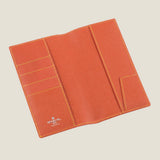 [French calf] <br>pocket size notebook cover<br>color: orange<br>[Made to order]