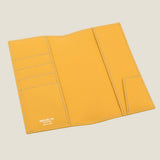 [French calf] <br>pocket size notebook cover<br>color: yellow<br>[Made to order]
