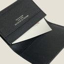 [French calf] <br>Through gachi card case<br>color: Black