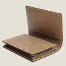 [French calf] <br>Through gachi card case<br>color: Tope