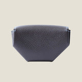 [French calf] <br>snap coin case<br>color: dark brown<br>[Made to order]