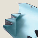 [フレンチカーフ] <br>スナップコインケース<br>color：ダークブラウン<br>【受注生産】