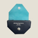 [French calf] <br>Snap coin case<br>color: Navy x off -white stitch<br>[Made to order]