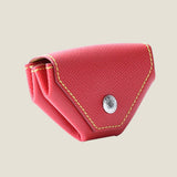 [French calf] <br>snap coin case<br>color: red<br>[Made to order]