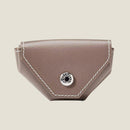[French calf] <br>Snap coin case<br>color: Tope