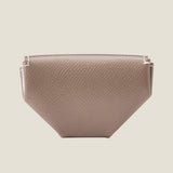 [French calf] <br>snap coin case<br>color: taupe<br>[Made to order]
