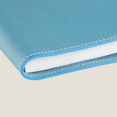 [French calf] <br>B5 notebook cover<br>color: Aqua Blue