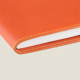 [French calf] <br>B5 notebook cover<br>color: orange<br>[Made to order]