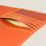[French calf] <br>B5 notebook cover<br>color: orange<br>[Made to order]