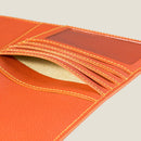[French calf] <br>B5 notebook cover<br>color: Orange