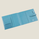 [French calf] <br>16 x 19.2 Notebook cover<br>color: Aqua Blue
