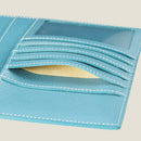 [French calf] <br>16 x 19.2 Notebook cover<br>color: Aqua Blue