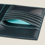 [フレンチカーフ] <br>16×19.2手帳カバー<br>color：ネイビー<br>【ご予約受付中：お届け目安３ヶ月程】