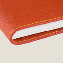 [French calf] <br>16 x 19.2 Notebook cover<br>color: Orange
