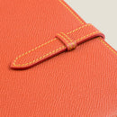 [French calf] <br>16 x 19.2 Notebook cover<br>color: Orange